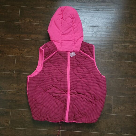 Free People Recreational Reversible Vest Women L All Season Outdoors Athleisure - Picture 3 of 8